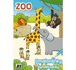 Omalovánky A5+ ZOO 3351-4
