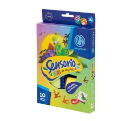 ASTRAFUN modelovací hmota odlehčená Dinosaury 10 barev