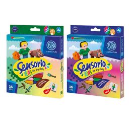 ASTRAFUN modelovací hmota odlehčená PIXEL 16 barev