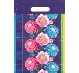 Taška PE s průhmatem Chryzantény malá