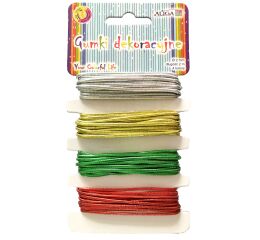 Guma dekorační 2 mm x 2 m, 4 ks