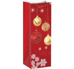 Vánoční papírová taška  Special Láhev /12/