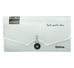 Složka B6 s 6 kapsami OPTIMA glitter