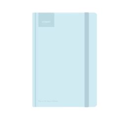 Blok PASTEL A5 linka - Blue s gumou