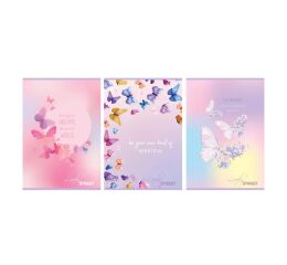 Sešit A4 54 listů Butterfly linkovaný