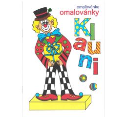 Omalovánky A5 Klauni