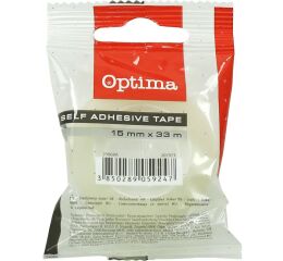 Lepící páska OPTIMA číra 19 mm/33 m