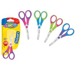 Colorino nůžky 14 cm s gumovou rukojetí