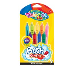 Colorino pastelky do vany 9ks