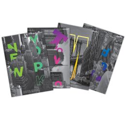 Záznamní kniha A5/96l 70g TOP City linka