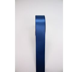 Stuha saténová 15 mm 25 m - modrá tmavá