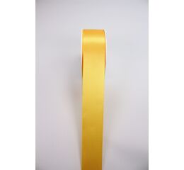 Stuha saténová 15 mm 25 m - žlutá