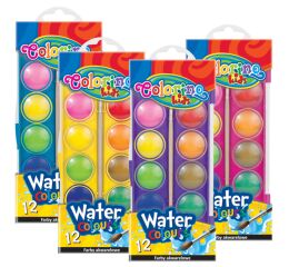 Colorino vodové barvy 23mm 12 barev
