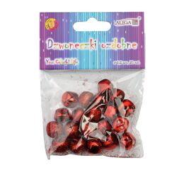 Rolničky červené 1,5 cm 20 ks