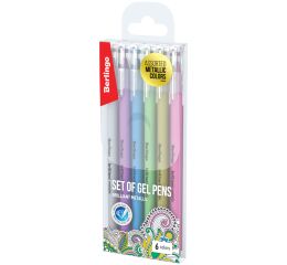 Gelové pero BERLINGO METALLIC 6 barev