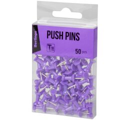 Kancelářské připínáčky Berlingo - fialové