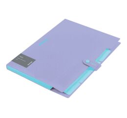 Desky s klipem Berlingo Haze fialové A4