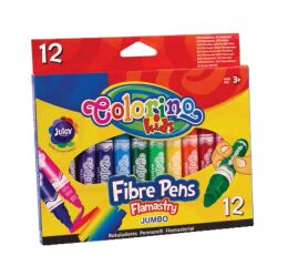 Colorino fixy Round Tip Jumbo 12 barev