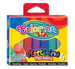Colorino plastelína BROKÁT 6 barev