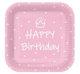 Papírový talíř hranatý - Special Day