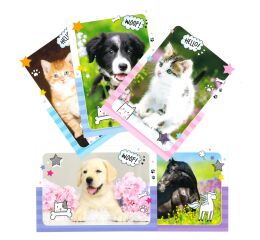 Pohlednice dětské Zvířátka