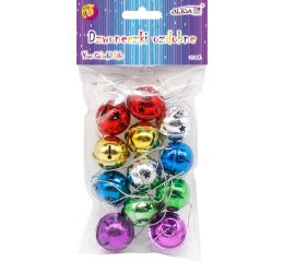 Rolničky MIX barev 3 cm 12 ks