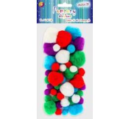 Babule akrylové mix velikosti 50ks