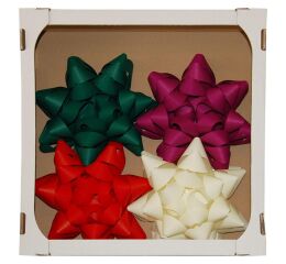 Dárková rozeta Jumbo hladká - tmavá