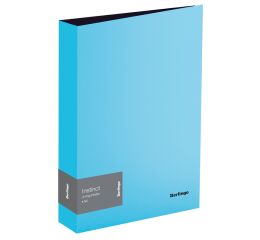 Pořadač Berlingo Instinct Aquamarine/Black - A4 4 kroužky