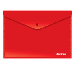 Desky s drukem Berlingo Opal červené A4