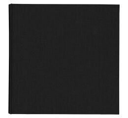 Skicák v deskach 21x21cm/80l 90g černý