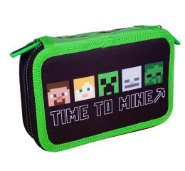 MINECRAFT penál 3 zipy Alex&Steven
