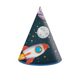 Párty čepička Rocket Space 6ks