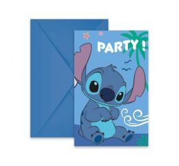 Pozvánky 6 ks STITCH