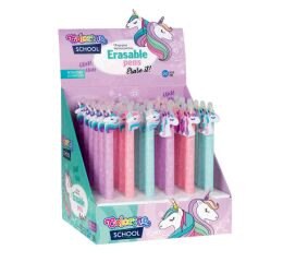Gumovací pero Colorino Unicorn