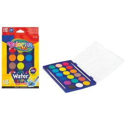 Colorino vodové barvy 18 barev