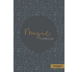 Notový sešit A4 16 listů Music