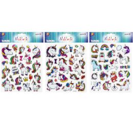 Samolepky jednorožci 16 x 24 cm