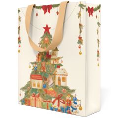 Vánoční papírová taška Anna Style TX3 252 velká