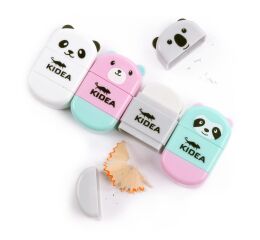 Ořezávátko s pryží Medvídci na blistru