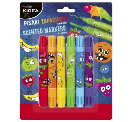 Voňavé fixy Kidea DUO 6 barev