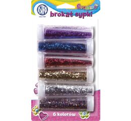 Brokát 6 barev po 7 g na blistru