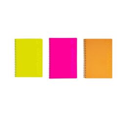 Blok se spirálou Astrapap Fluo A4 linkovaný