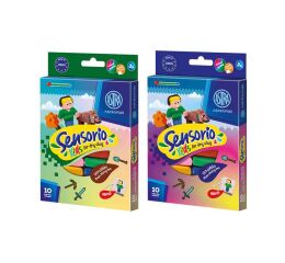 ASTRAFUN modelovací hmota odlehčená PIXEL 10 barev