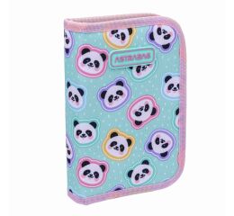Penál 1 zip Minty Pandas vybavený