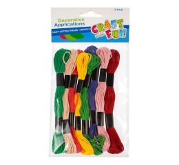 Bavlnky barevný mix 8 ks