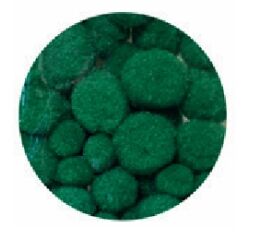 Bambule tmavě zelené 80 ks mix velikosti