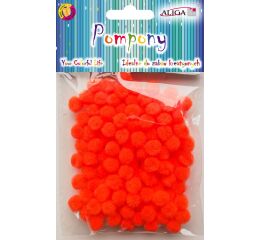 Bambule oranžové 1 cm 120 ks