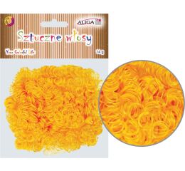 Umělé vlasy pro dekoraci - blond