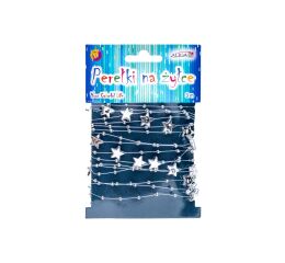 Vlasec 3 m se stříbrnými hvězdičkami 3 a 12 mm